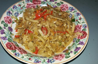 Anti Ribet, Bikin Oseng rebung (isian lumpia) Irit Untuk Jualan