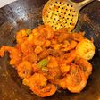 Balado udang kentang tempe telor