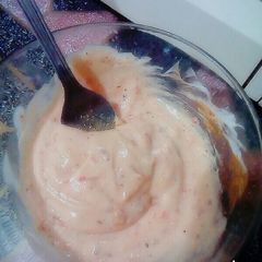 A picture of Mayo dip by Nancy.