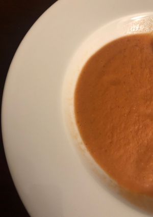 Una foto de Salmorejo en Thermomix