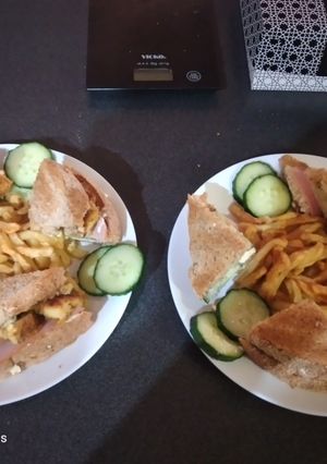 Φωτογραφία της συνταγής Club sandwich με γαλοπούλα ή, και κοτόπουλο