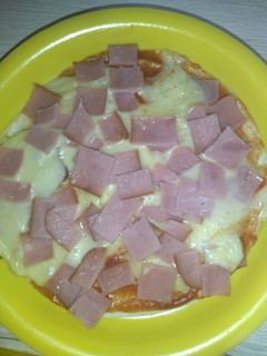 Una foto de Pizza de tortilla en sartén