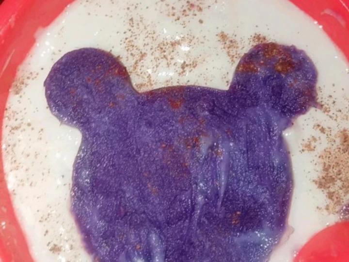 Cara Mudah Menyiapkan Resep Ubi ungu dengan saus susu - MPASI 9+ yang  Bikin Ketagihan Anti Ribet, Uenak Banget