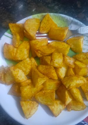 आलू चाट (Aloo chaat recipe in Hindi) रेसिपी मुख्य फोटो