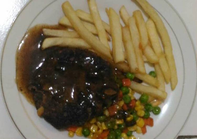 Burger steak / patty steak