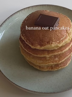 Foto resep Banana Oat Pancake