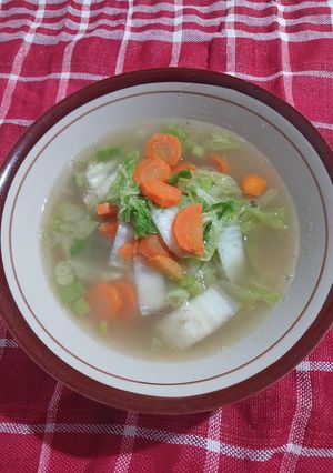 Foto resep Sop Wortel Sawi Putih