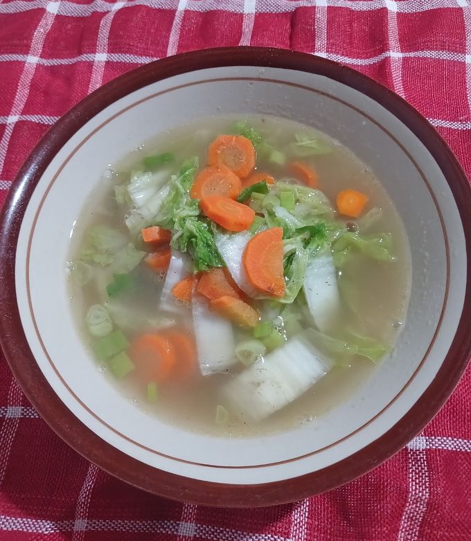 Foto resep Sop Wortel Sawi Putih