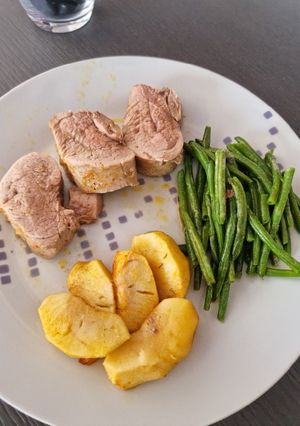 Une photo de °Filet mignon pommes et miel°