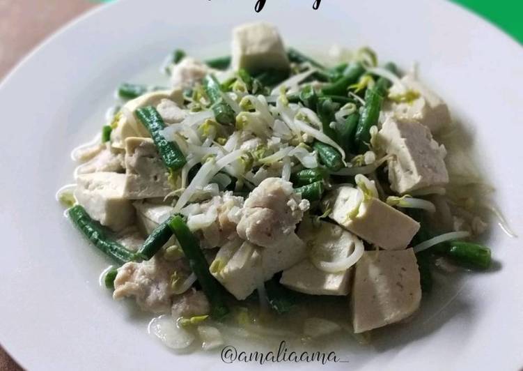 Tumis Taoge Kacang Panjang