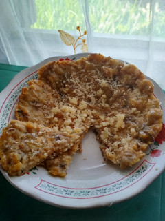 Foto resep Pizza pisang keju (lempeng pisang) sederhana