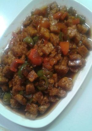 Foto resep Oseng tempe pedas manis