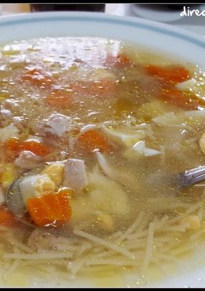 Una foto de Sopa de picadillo de "Paula"