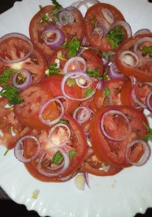 A picture of Kachumbari.
