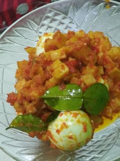 Foto resep Kentang telur balado