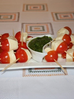 Una foto de Tomaticos caprese (Mery)