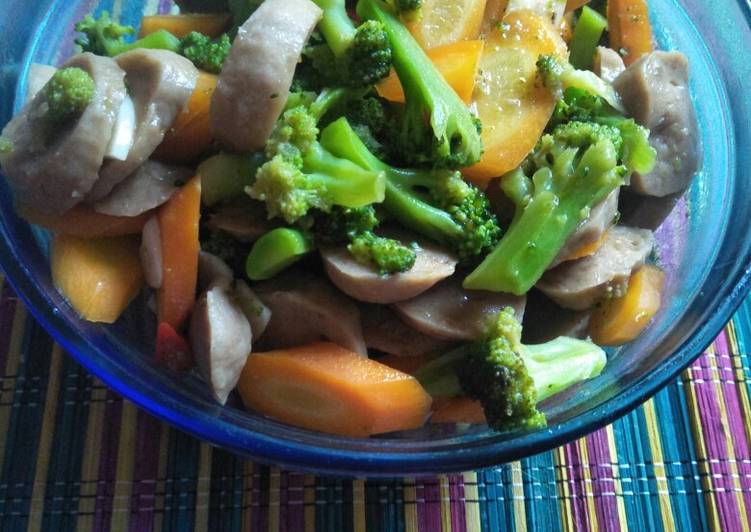 Resep Tumis Brokoli Wortel Lezat