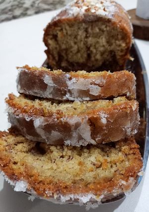 Una foto de Budín de banana