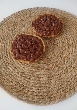 Une photo de Tartelettes choco caramel