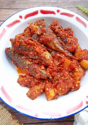 Foto resep Sambal Ikan Sarden + Kentang