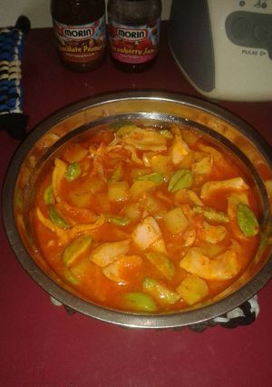 Foto resep Cumi,kentang pete balado