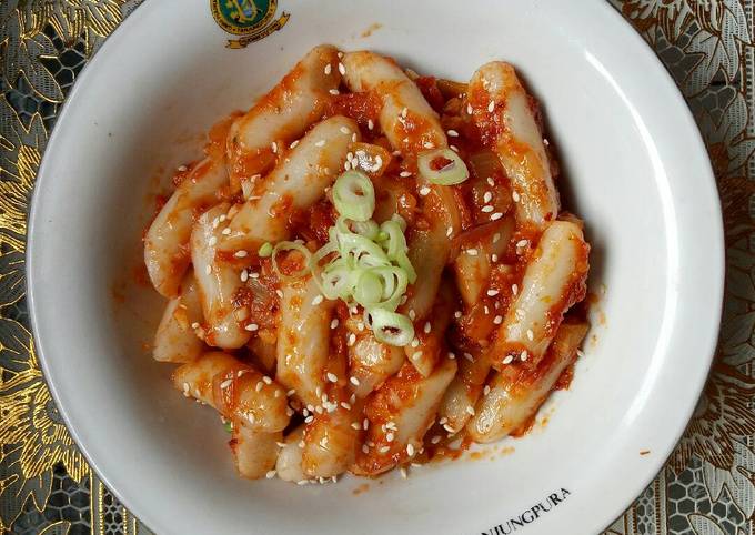 Resep Tteokbokki Ala Lidah Indonesia Oleh Palupidh Cookpad