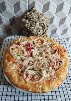 Foto resep Pizza Teflon homemade