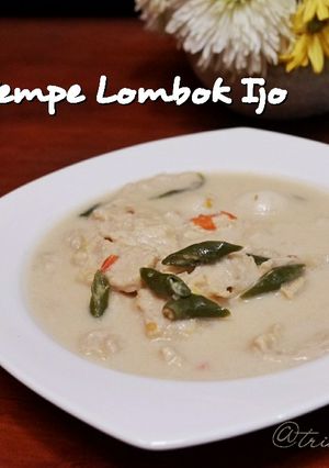 Foto resep Sayur Tempe Lombok Ijo