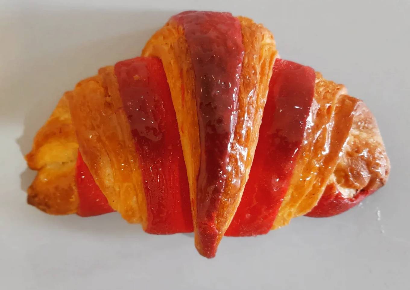 Croissants bicolor