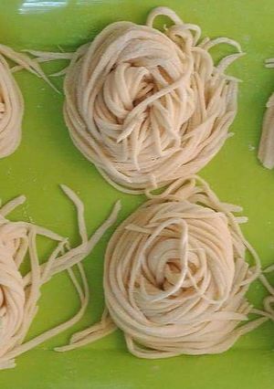 Foto resep Mie mentah homemade😁