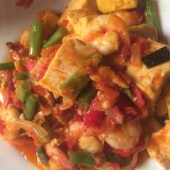 Tahu Udang Saos Padang রেসিপির প্রধান ছবি