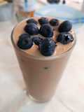 Smoothie de plátano, cacao y crema de maní