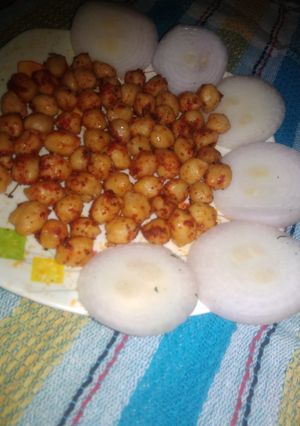 A picture of Masala chole.