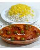 خولی مسما گیلانی (خورشت گوجه سبز)