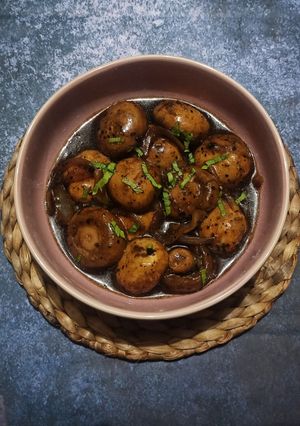 Foto resep Jamur Lada Hitam