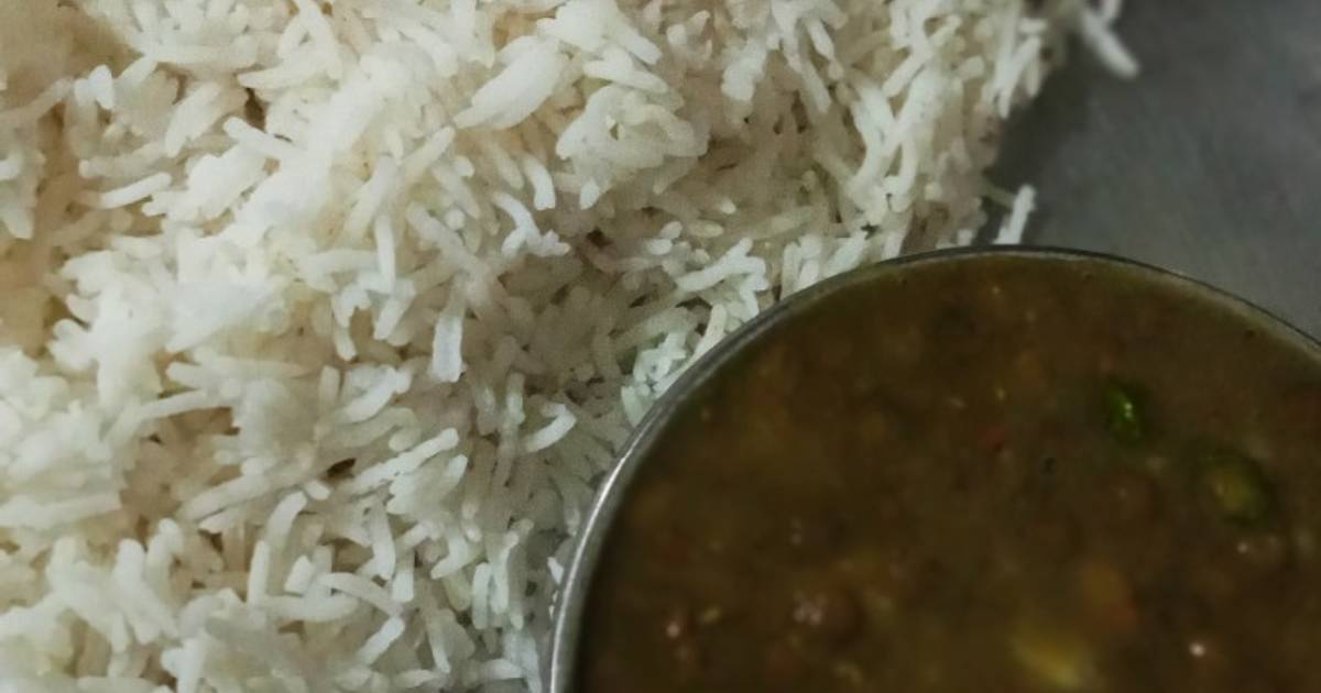 Kali Malka daal with rice Recipe by Pushpa Kumari - Cookpad