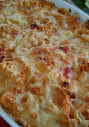 Una foto de Pasta de carne de salchicha
