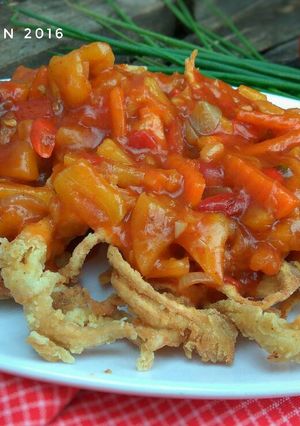 Foto resep Jamur Tiram Asam Manis (enak pakai banget 🙈)