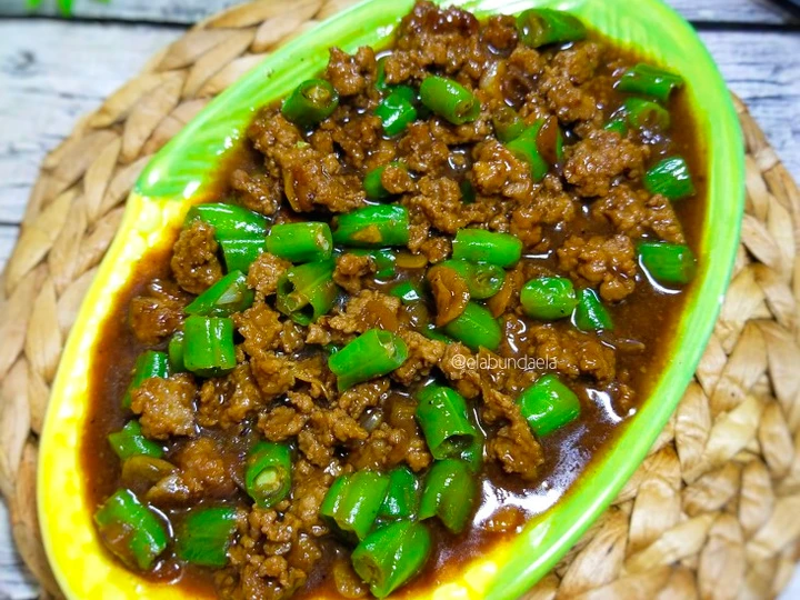 Cara Simple Membuat Resep  Tumis Buncis Daging Sapi Cincang yang Enak Banget, Lezat