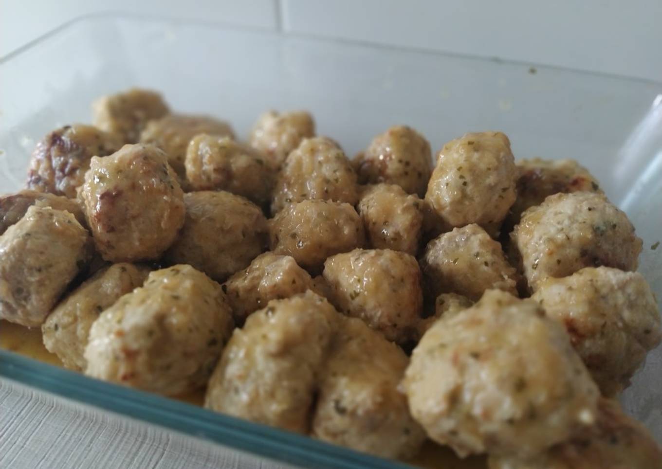 馃崨 Alb贸ndigas de pollo en salsa espa帽ola