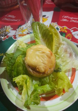 Una foto de Alcachofa gratinada a la crema