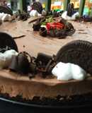 No bake oreo cream cake