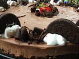No bake oreo cream cake