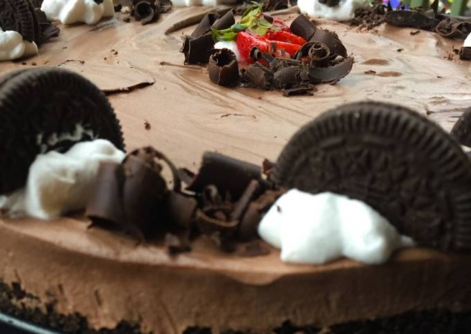 Recipe of Perfect No bake oreo cream cake