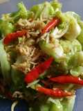 Tumis Cuciwis Teri Asin (kol mini)