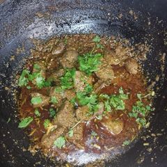 A picture of Masala kaleji recipe 😋.