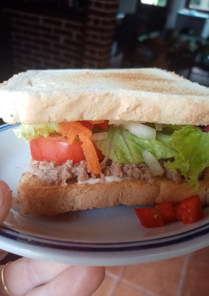 Una foto de Refuerzo de atún y verduras