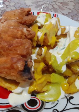 Una foto de Pollo broaster