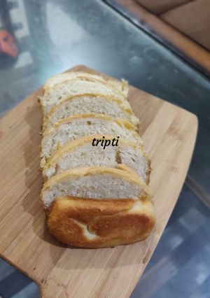 A picture of Homemade white bread.