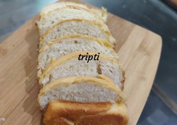 Homemade white bread